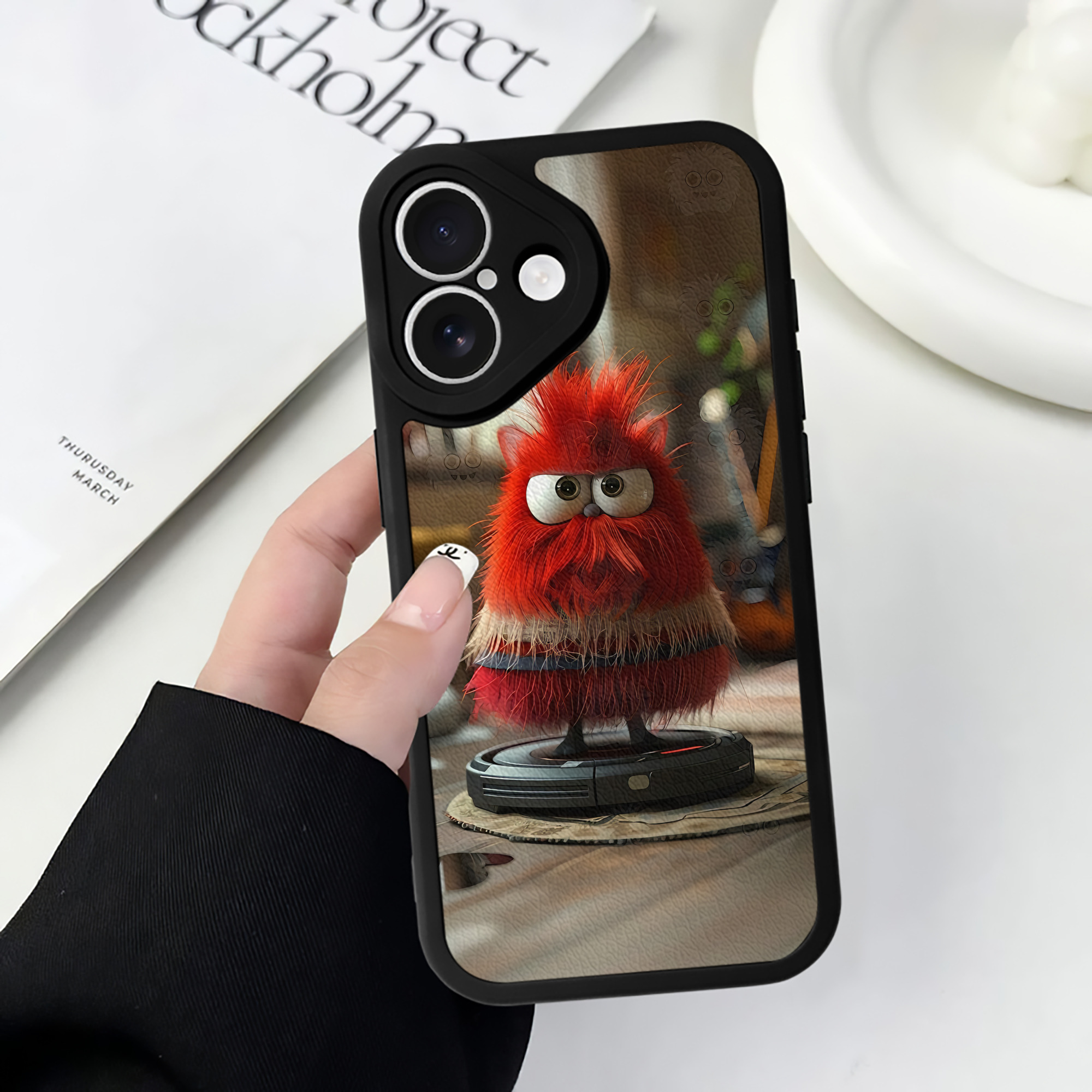 （画像用） Angry Birds アングリーバード 【iPhone 16シリーズ対応】シリコンスマホケース（レザー調） 材質：シリコン